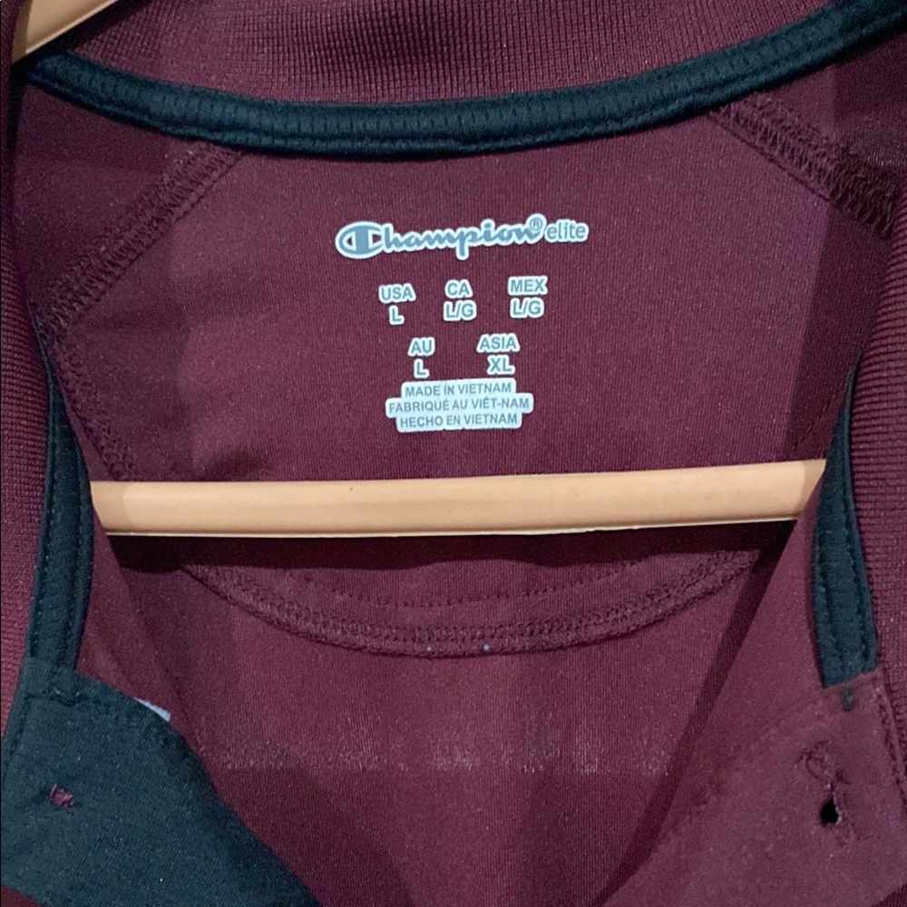 Champion Elite Burgundy Sweatshirt